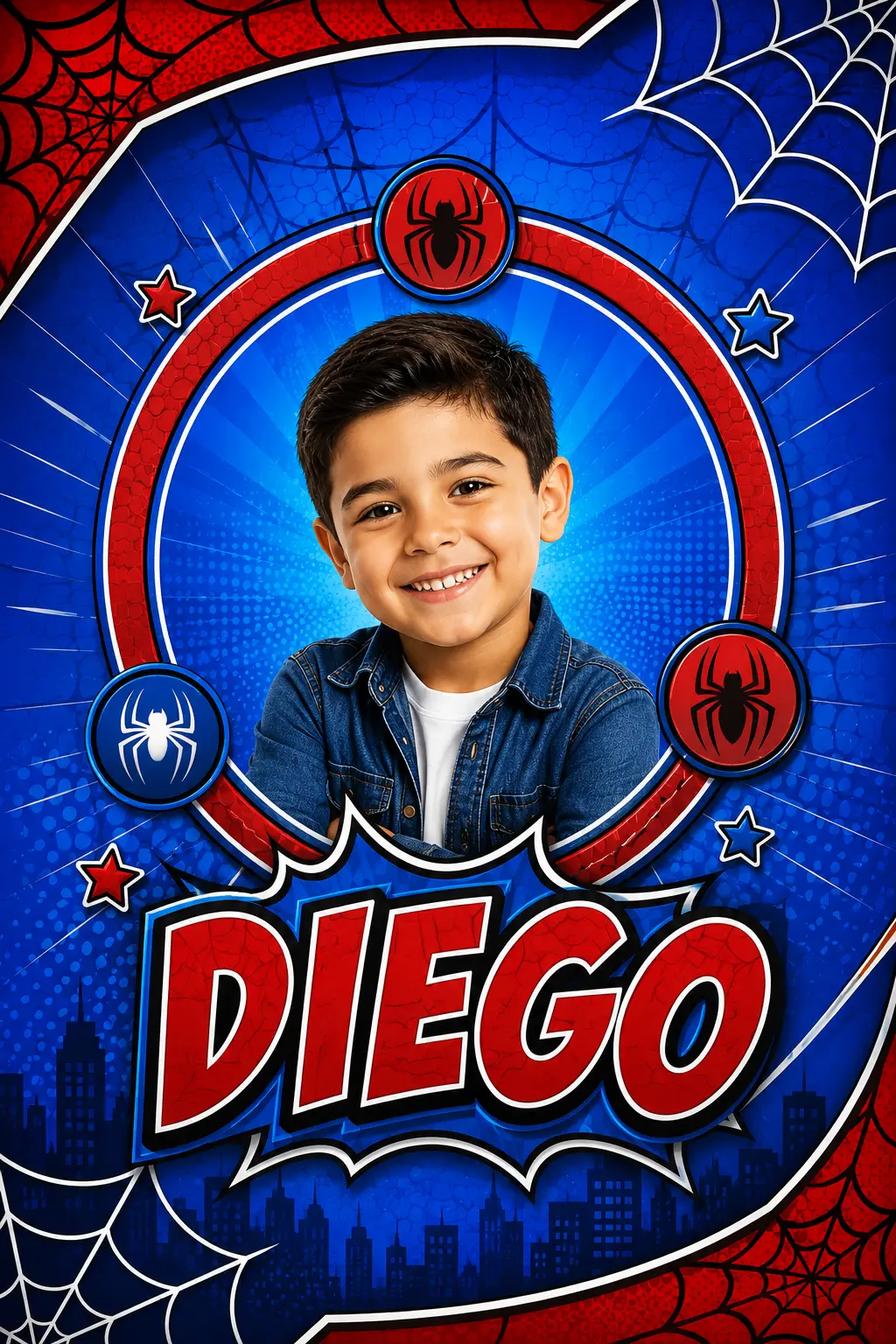 Invitación Spider-Man