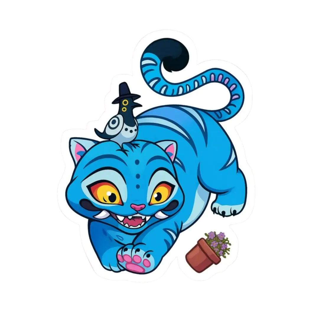 Tigre azul